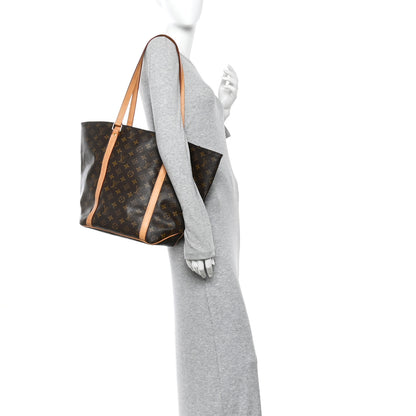 Louis Vuitton Monogram Sac Shopping Tote 2 of 13