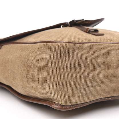 Prada Canvas Messenger Satchel Bruciato 7 of 12