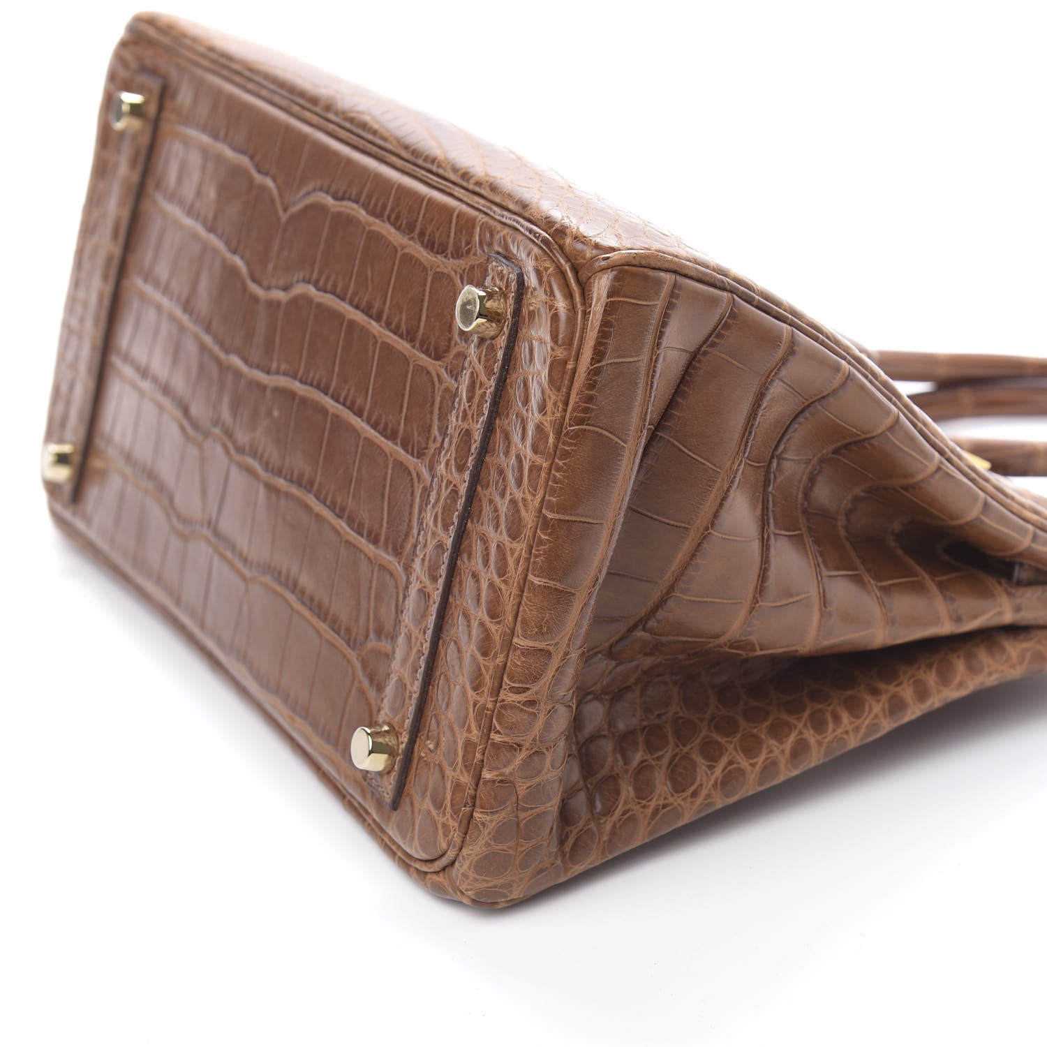 Hermes Matte Alligator Birkin 30 Alezan 18 of 29