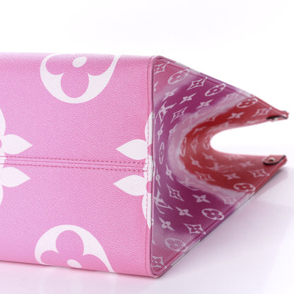 Louis Vuitton Monogram Escale Onthego GM Rouge 10 of 11