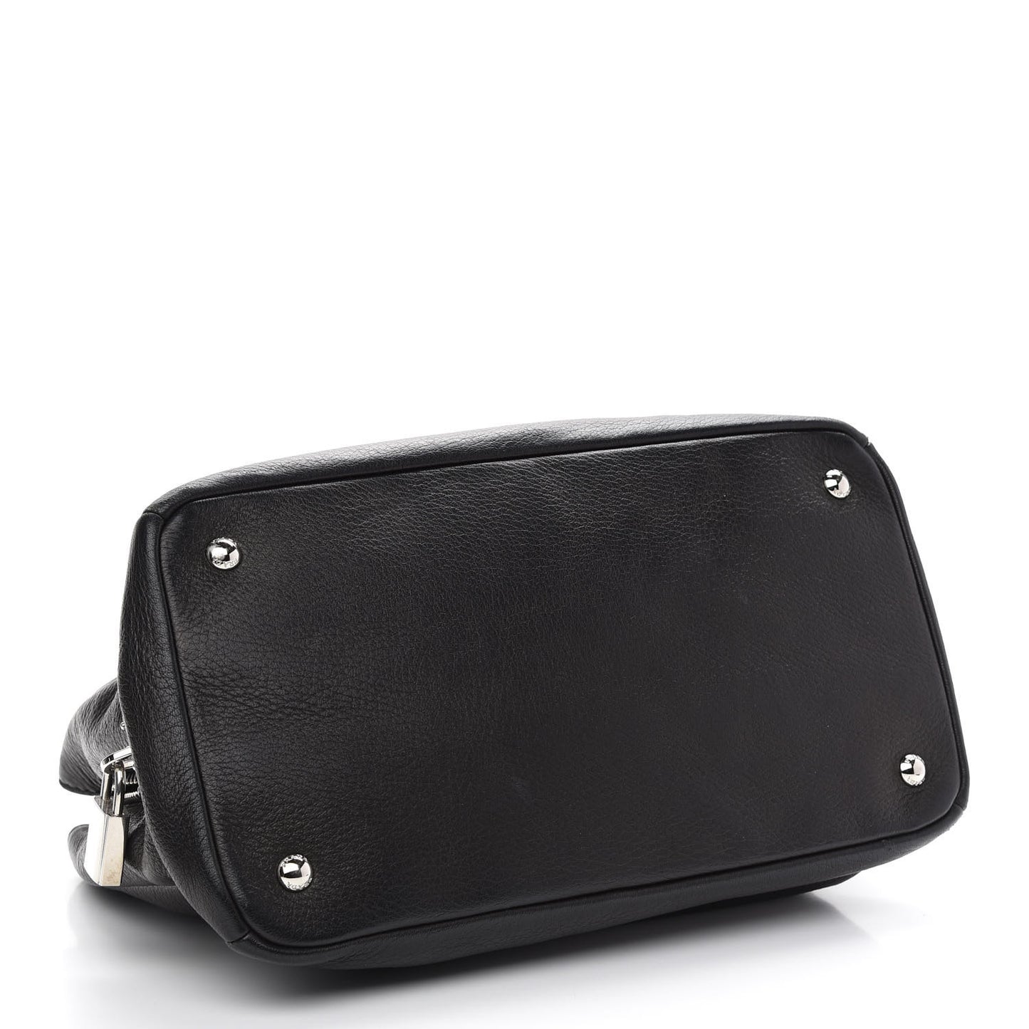 Vitello Daino Tote Black