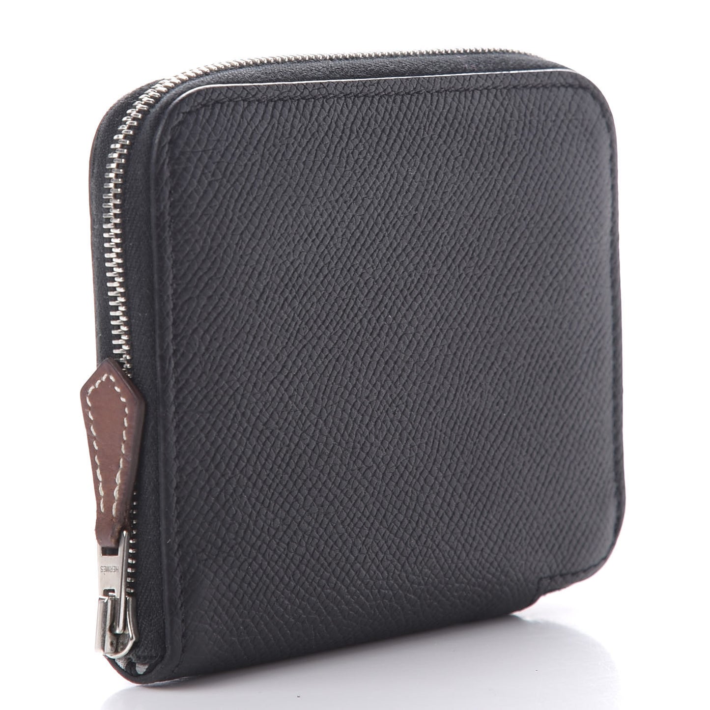 Epsom Silk'in Compact Wallet Black