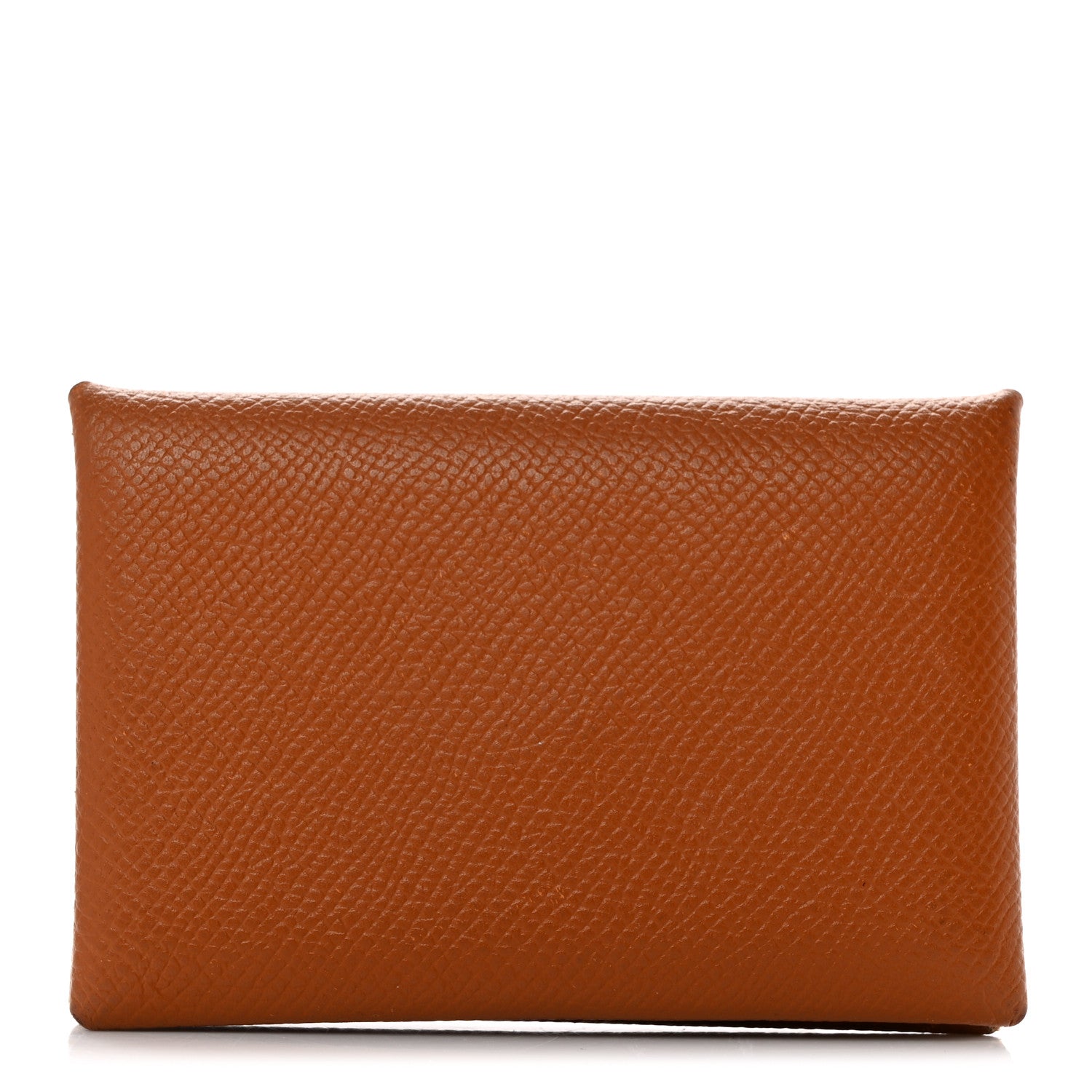 Hermes Epsom Calvi Card Case Gold 1 of 9