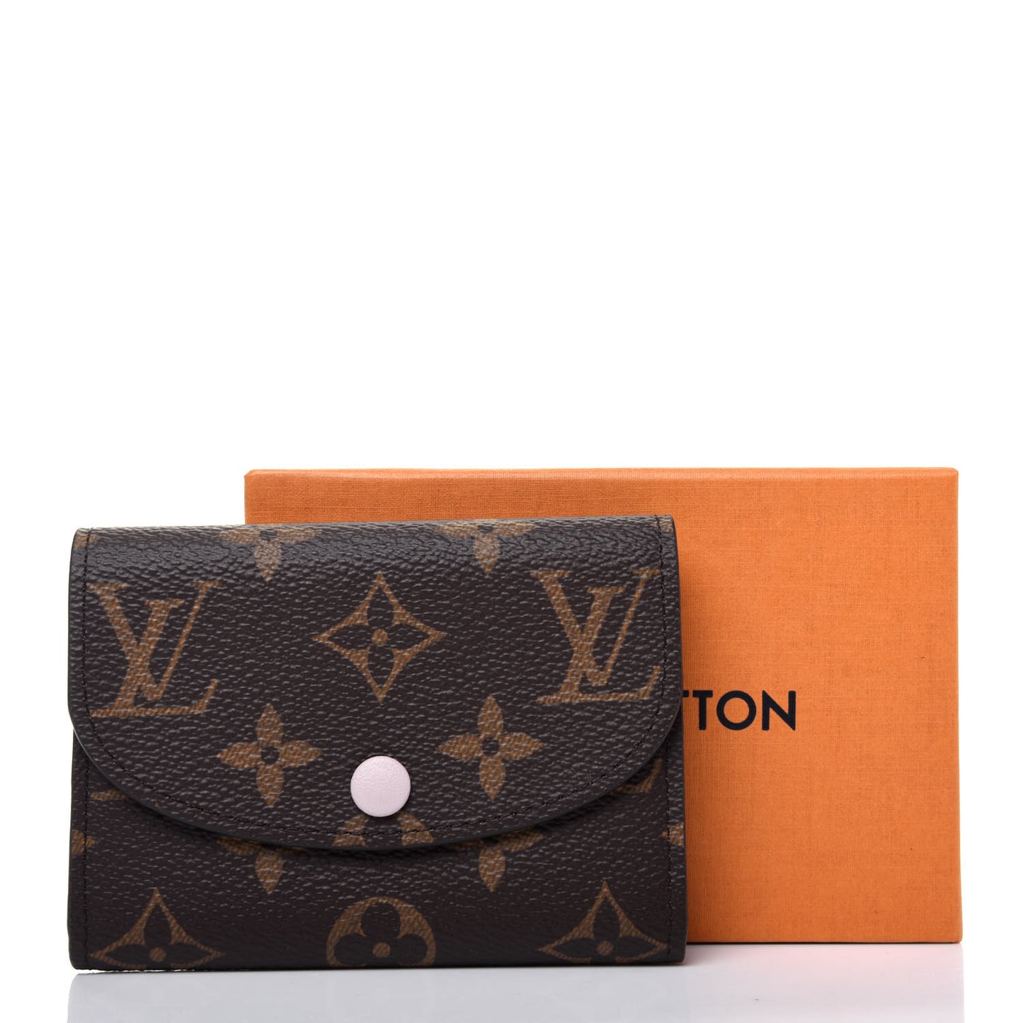Monogram Rosalie Coin Purse Rose Ballerine