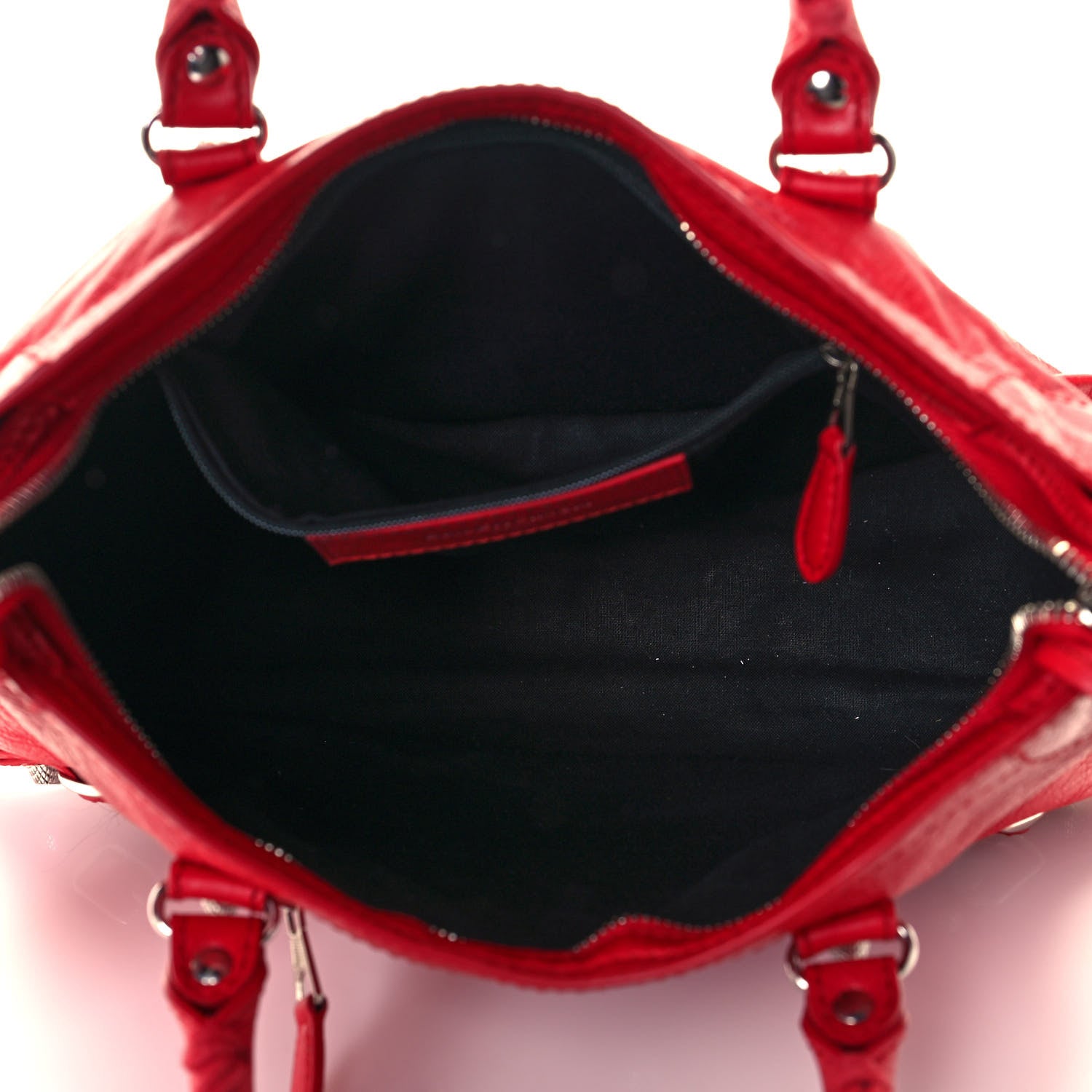 Balenciaga Agneau Giant 12 Silver Hardware S City Rouge Cardinal 5 of 12