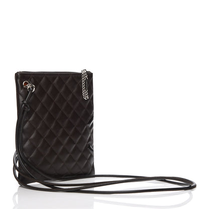 Chanel Calfskin Cambon Flat Messenger Brown 3 of 7