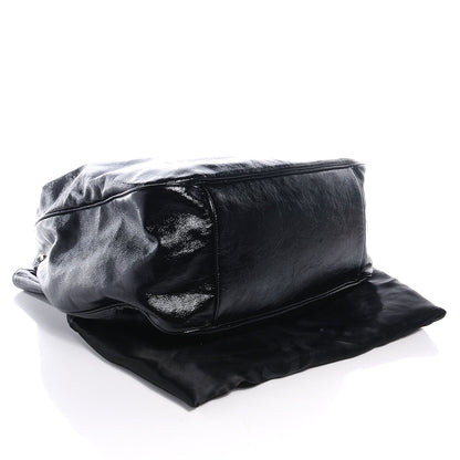 Saint Laurent Patent Large Roady Hobo Black 4 of 7