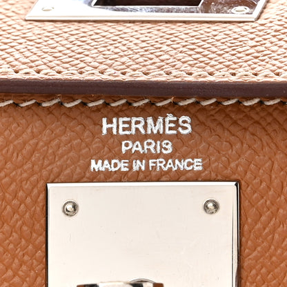 Hermes Epsom Kelly Sellier 28 Gold 6 of 11