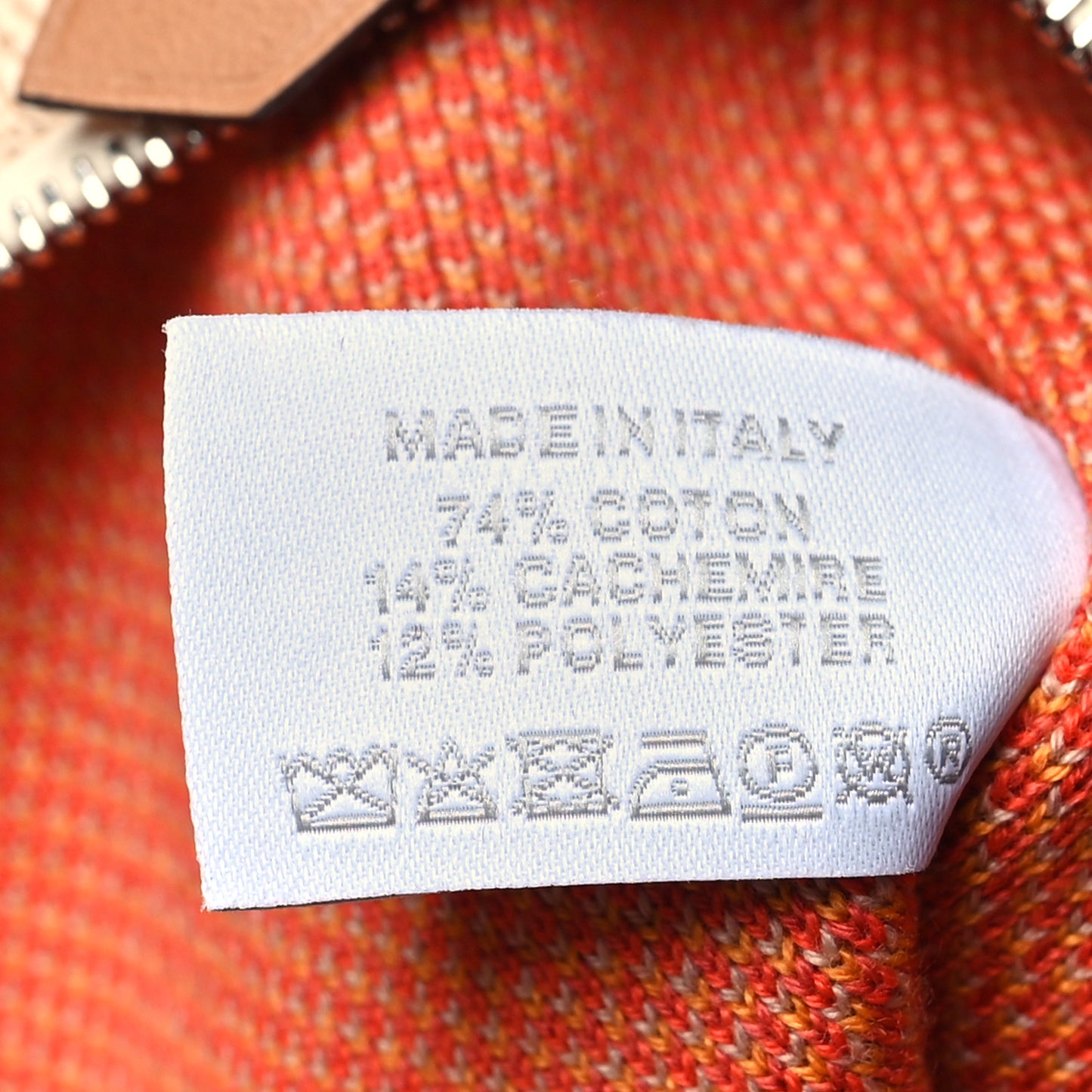 Cotton Cashmere Hestia Case Safran Terracotta