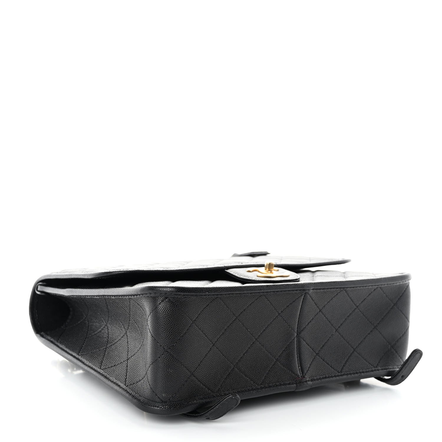 Chanel Caviar Quilted School Memory Backpack Black 4 of 9