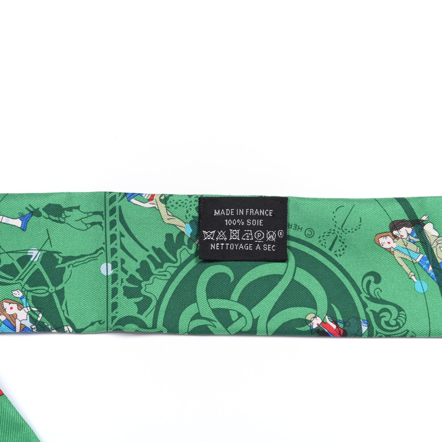 Hermes Silk Ex-Libris Les Parisie Twilly 2 of 4