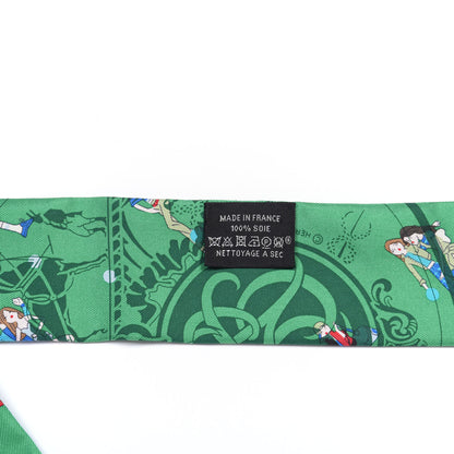 Hermes Silk Ex-Libris Les Parisie Twilly 2 of 4