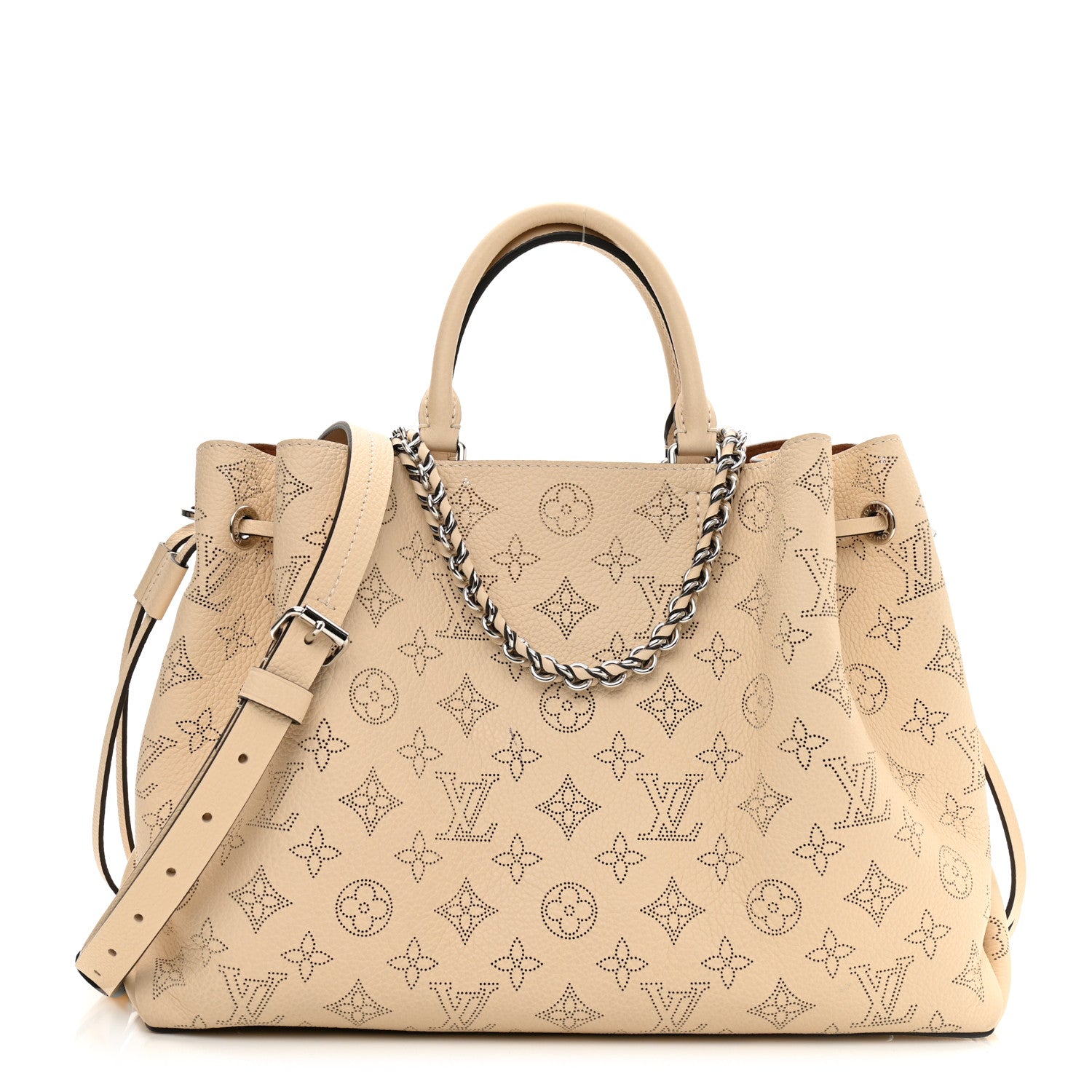Louis Vuitton Mahina Bella Tote Creme Beige 1 of 9