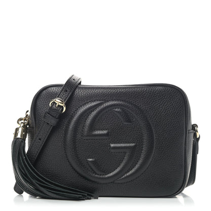 Gucci Pebbled Calfskin Small Soho Disco Bag Black 1 of 9