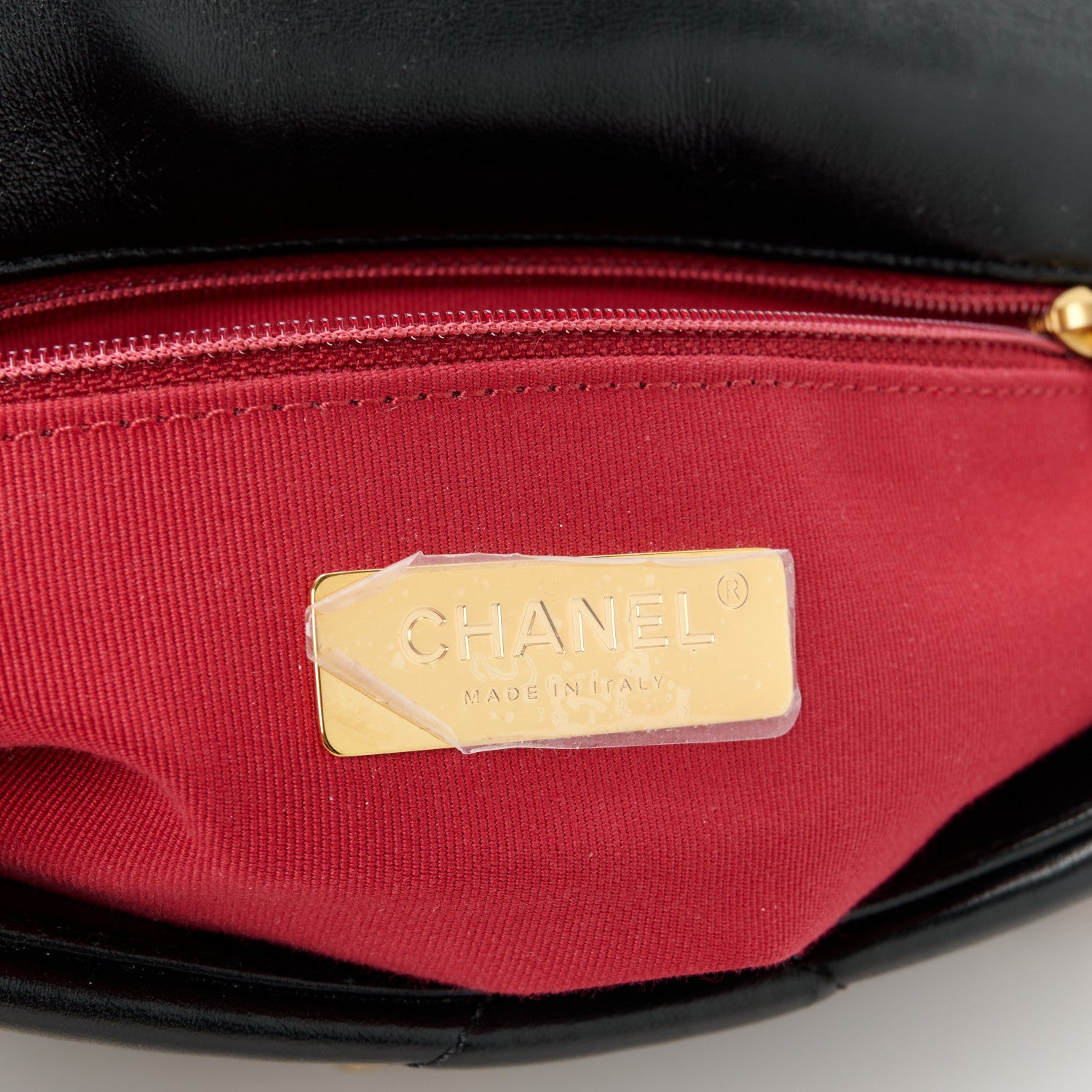 Chanel Lambskin Quilted Medium Chanel 19 Flap Black 6 of 11