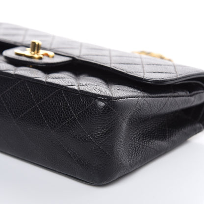 Chanel Caviar Quilted Small Double Flap Black 6 of 18