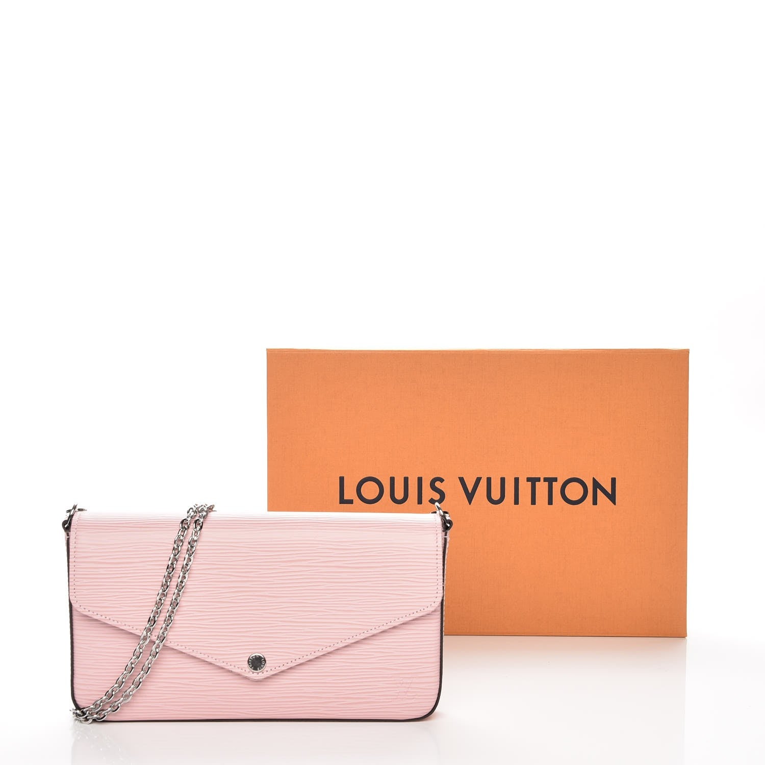 Louis Vuitton Epi Pochette Felicie Rose Ballerine 9 of 9