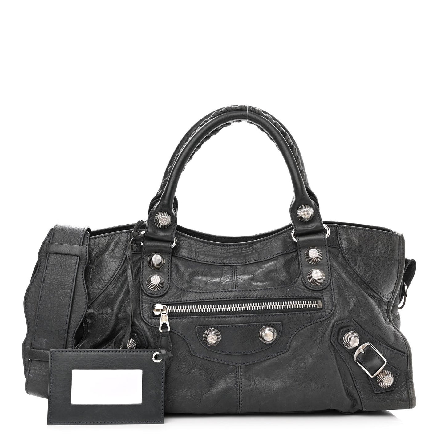 Agneau Giant 21 Silver Hardware Part Time Anthracite