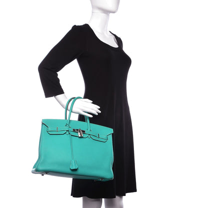 Hermes Togo Birkin 35 Lagon 30 of 49