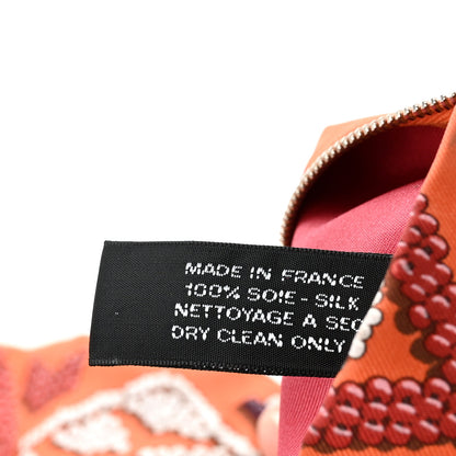 Hermes Silk Barenia Kelly En Perles Silky City 33 Bag Fauve Orange Anthracite Frambroise 10 of 14