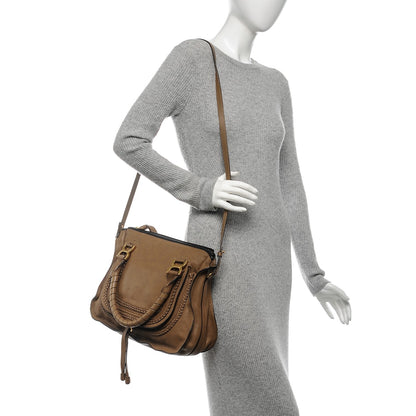 Chloe Calfskin Medium Marcie Satchel Nut 2 of 7