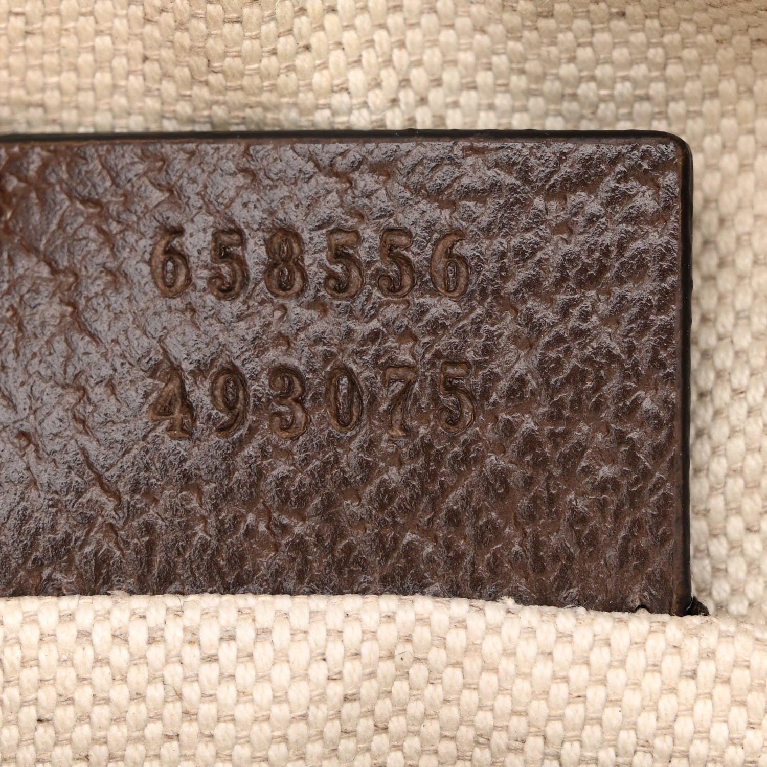 Gucci GG Supreme Monogram Mini Neo Vintage Double Zip Messenger Bag Beige New Acero Crop 8 of 12