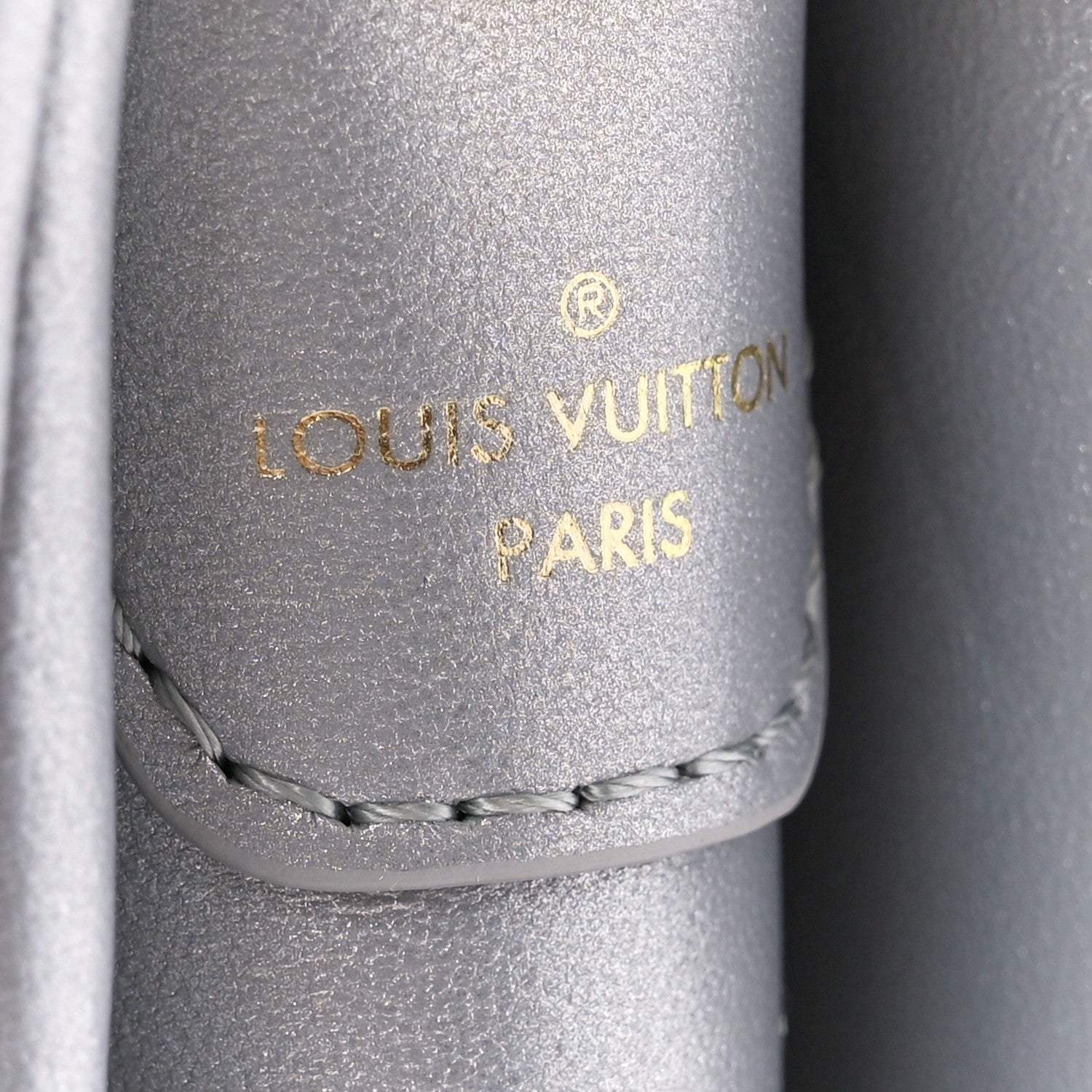 Louis Vuitton Metallic Lambskin Embossed Monogram Coussin PM Silver 7 of 10