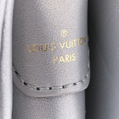 Louis Vuitton Metallic Lambskin Embossed Monogram Coussin PM Silver 7 of 10