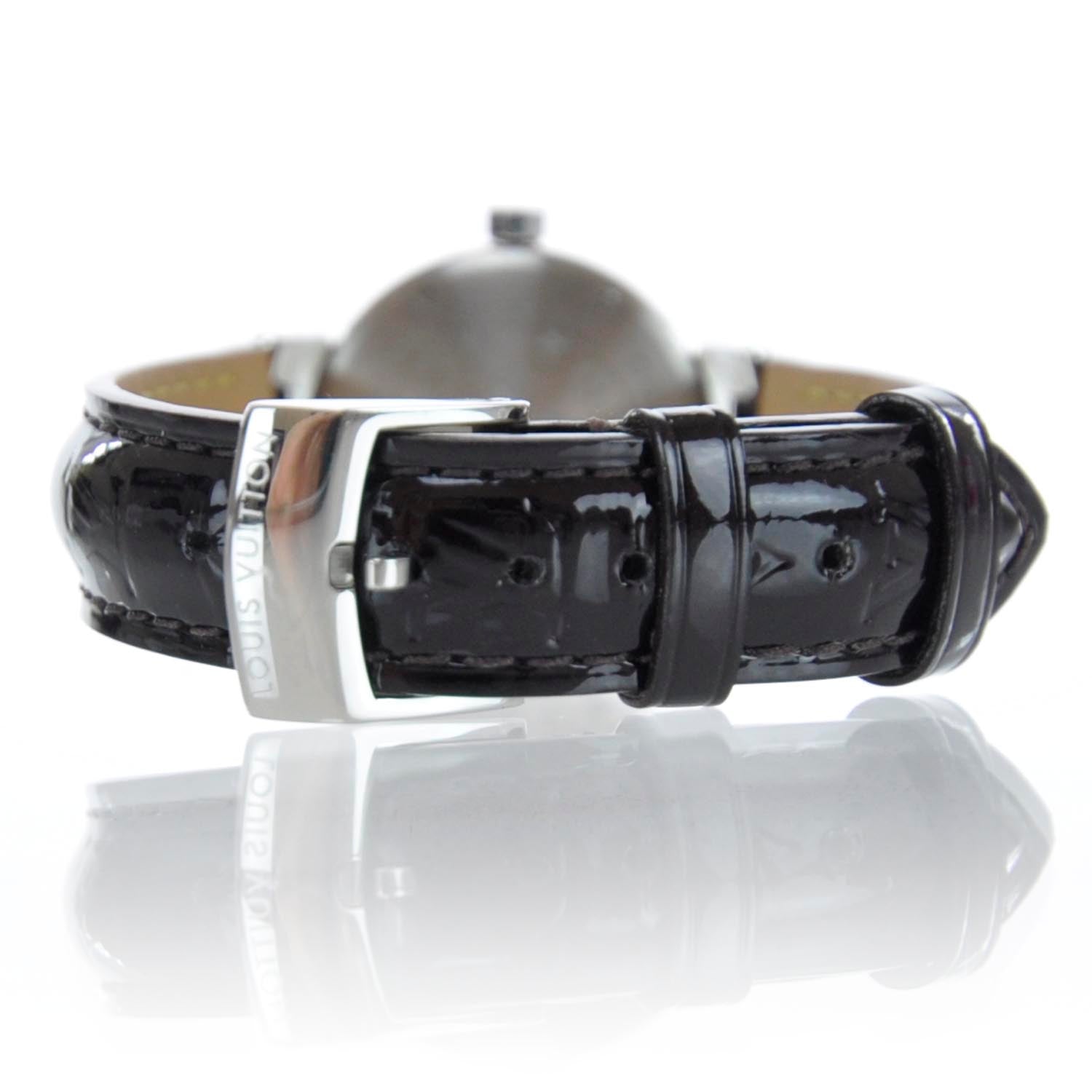 Louis Vuitton Stainless Steel Vernis 28mm Tambour Trunks and Bags Quartz Watch 3 of 11