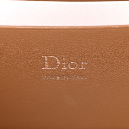 Christian Dior Supple Lambskin Bow Pouch Camel 6 of 10