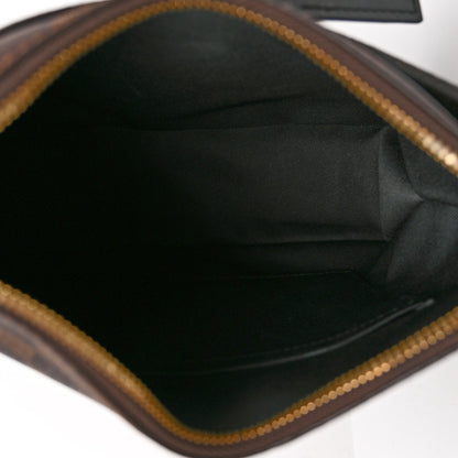 Louis Vuitton Damier Ebene Odeon PM Black 5 of 9