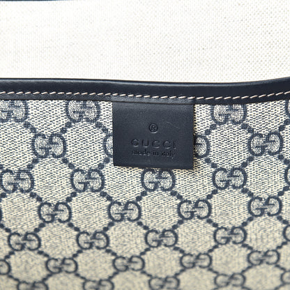 Gucci GG Plus Monogram Medium Signature Web Loop Tote Navy 5 of 9