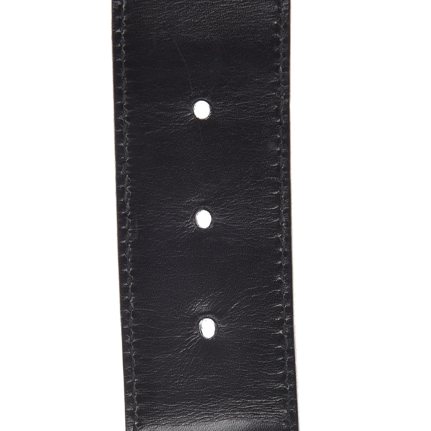 Gucci Calfskin Web Interlocking G Belt 100 40 Black 6 of 7