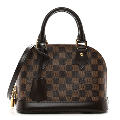 Louis Vuitton Damier Ebene Alma BB 1 of 10