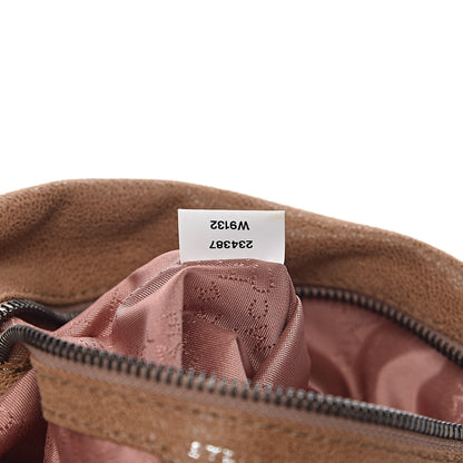 Stella McCartney Shaggy Deer Falabella Fold Over Tote Camel 7 of 15