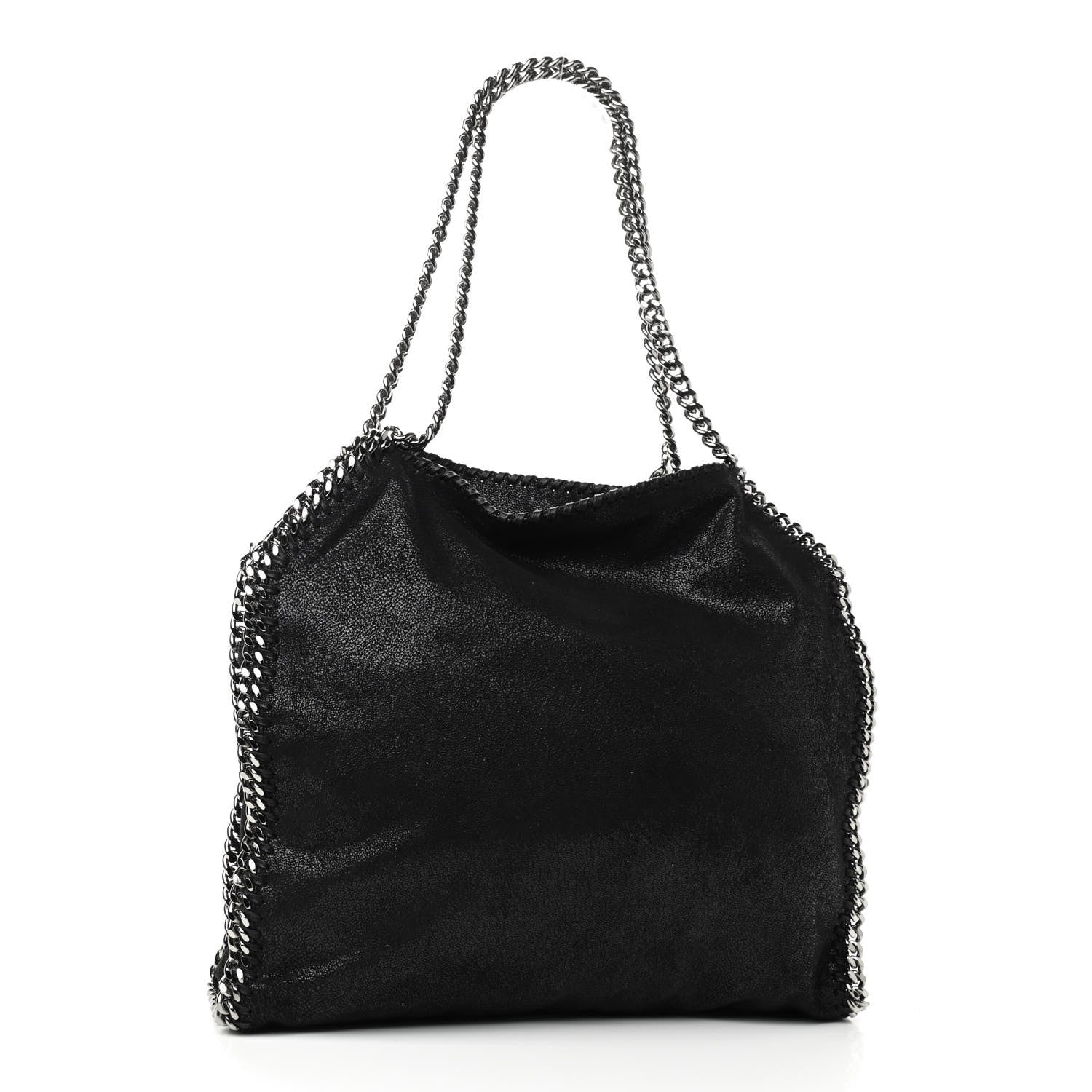 Stella McCartney Shaggy Deer Small Falabella Tote Black 3 of 9