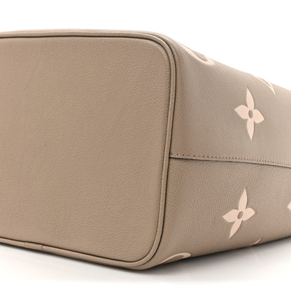 Louis Vuitton Empreinte Monogram Giant Neonoe MM Tourterelle Creme 8 of 12