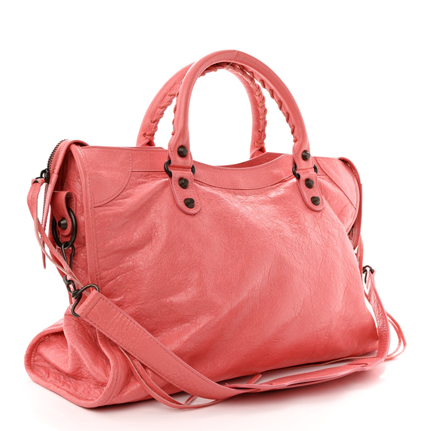 Balenciaga Agneau Classic Hardware City Rose Jaipur 3 of 18