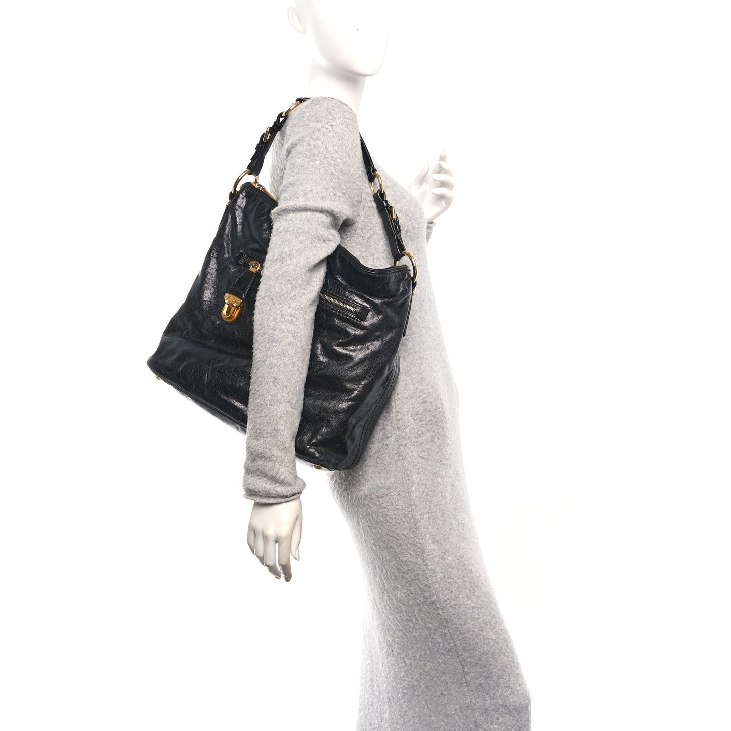 Vitello Shine Hobo Black
