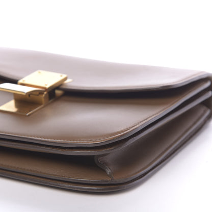 Celine Box Calfskin Medium Classic Box Flap Bag Camel 9 of 17