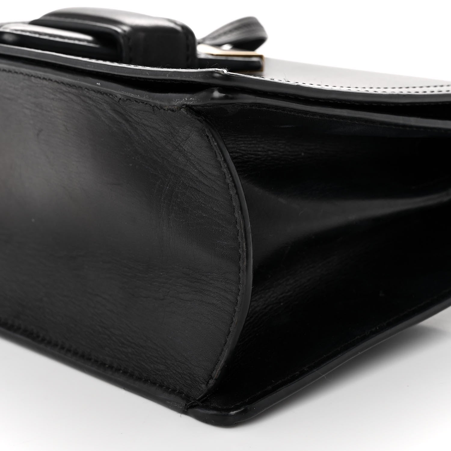 Loewe Calfskin Small Barcelona Shoulder Bag Black 9 of 10