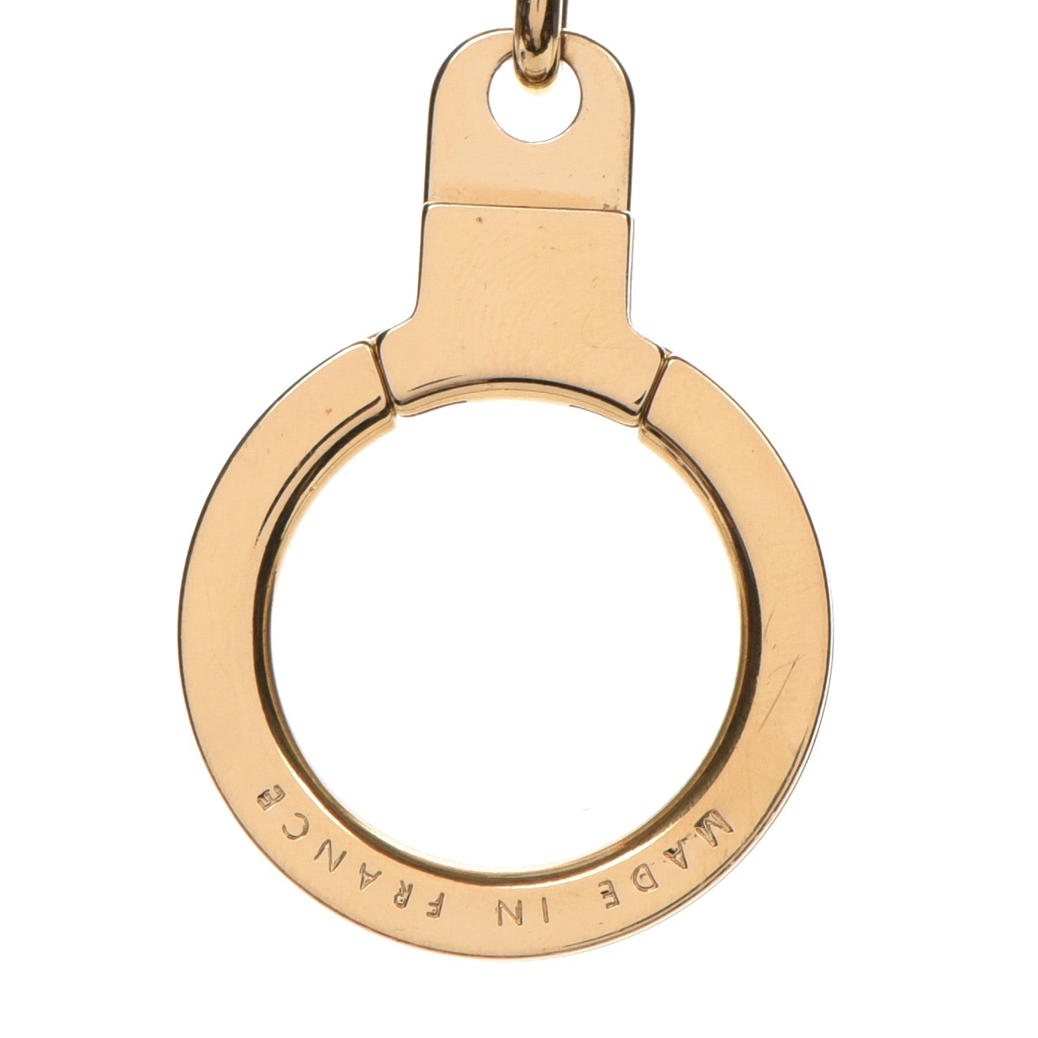 Louis Vuitton Pochette Extender Key Ring Gold 4 of 4