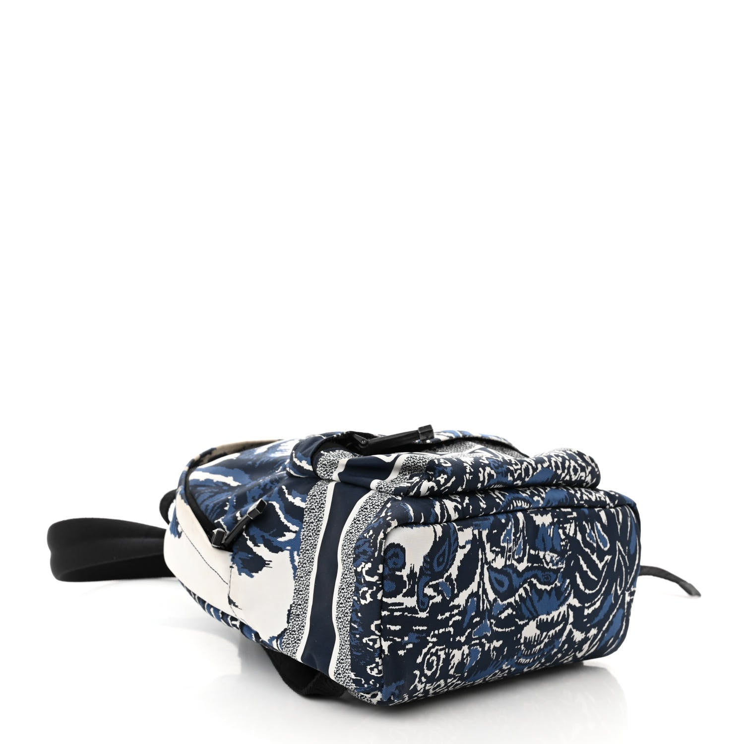 Christian Dior Nylon Technical Fabric Diortravel Backpack Blue 4 of 12