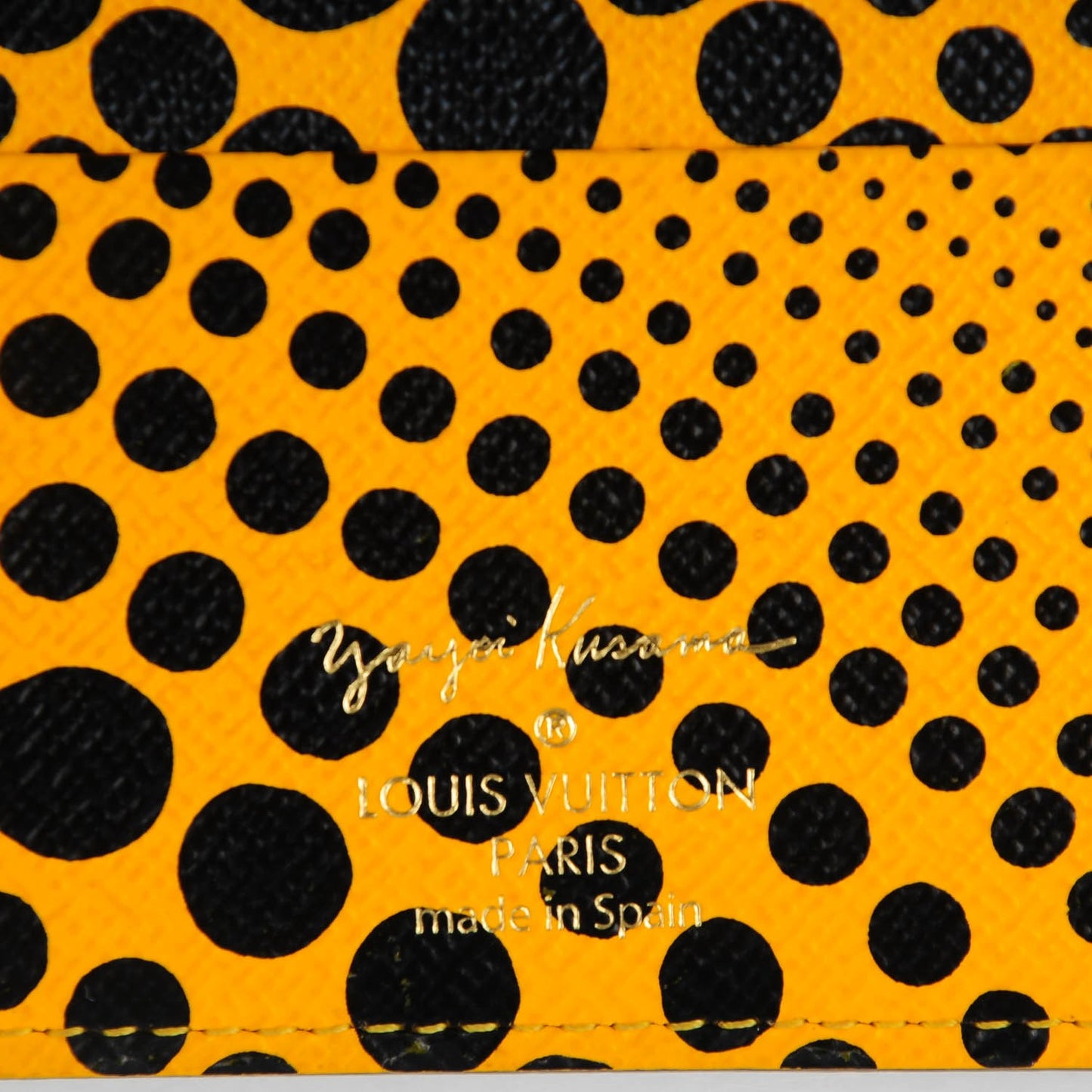 Monogram Kusama Waves Insolite Wallet Yellow