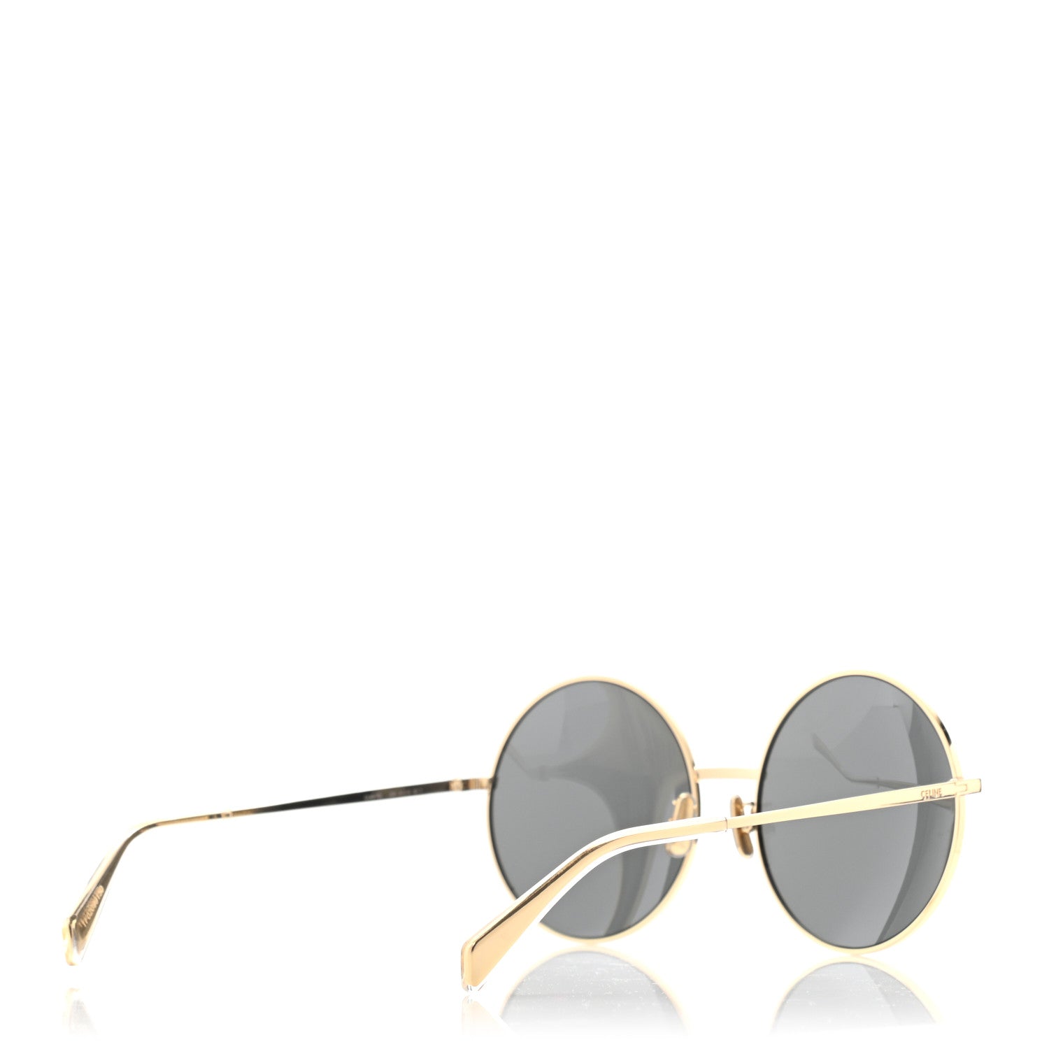 Celine Round Sunglasses CL40076 Gold 4 of 9