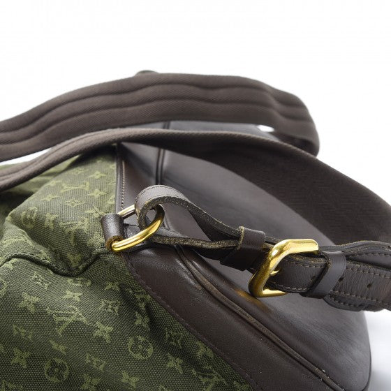 Louis Vuitton Mini Monogram Montsouris GM Backpack Kaki 11 of 19