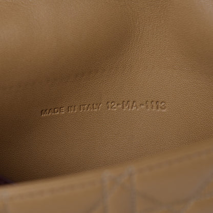 Christian Dior Lambskin Cannage Miss Dior Promenade Pouch Beige 7 of 10
