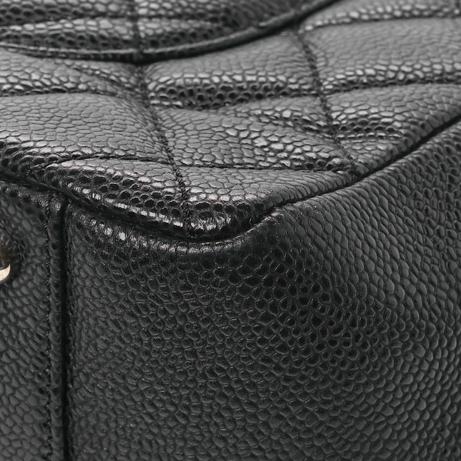 Chanel Caviar Quilted XL Grand Shopping Tote GST Black 12 of 12