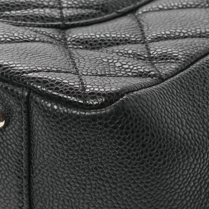 Chanel Caviar Quilted XL Grand Shopping Tote GST Black 12 of 12