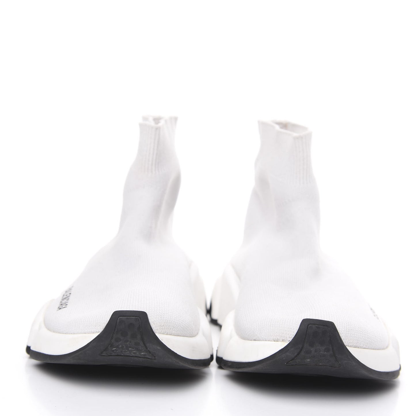 Neoprene Knit Womens Speed Sneakers 36 White